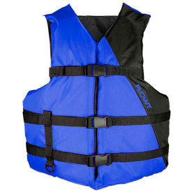 Flowt 40201-2-UNVPK Multi Purpose Life Vest Blue Universal Adult 4 Pack In Blue Bag