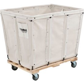 Global Industrial™ KD 16 Bushel Canvas Basket Bulk Truck