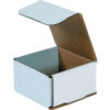 Global Industrial™ Corrugated Mailers 4-3/8""L x 4-3/8""W x 2-1/2""H White