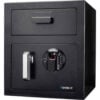 Barska AX13108 Biometric Keypad Depository Safe - 13-3/4""W x 13-3/4""D x 16""H 0.72 Cubic Ft.