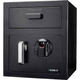 Barska AX13108 Biometric Keypad Depository Safe - 13-3/4""W x 13-3/4""D x 16""H 0.72 Cubic Ft.