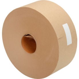Kraft Water Activated Tape 3"" x 600' 5 Mil Tan