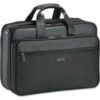 SOLO® Classic Smart Strap Briefcase 16"" 17 1/2 x 5 1/2 x 12 Black