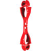 Ergodyne Squids 3400 Glove Clip Holder w/ Dual Clips Red Pack of 100