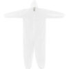 Global Industrial™ Disposable Microporous Coverall Elastic Hood White 2XL 25/Case
