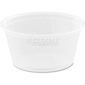 Dart® DCC200PC Portion Cups Clear  2 oz. 2500/Carton