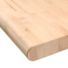 Global Industrial™ Workbench Top Maple Boos Butcher Block Safety Edge 48""Wx36""Dx1-3/4"" Thick