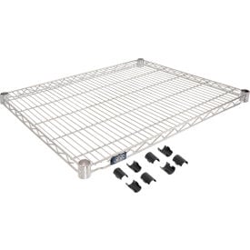 Nexel® S2430C Chrome Wire Shelf 30""W x 24""D