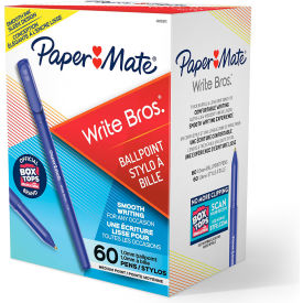 Paper Mate® Ballpoint Stick Pen Blue Ink Medium 60 per Pack