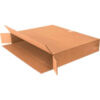 Global Industrial™ Side Loading Cardboard Corrugated Boxes 30""L x 5""W x 24""H Kraft