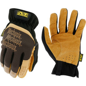 Mechanix Wear Durahide™ FastFit® Leather Gloves Brown Medium