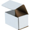 Global Industrial™ Corrugated Mailers 5-1/2""L x 3-1/2""W x 3-1/2""H White