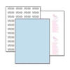 DocuGard Medical Security Paper Tamper Resistant Premier Watermarked 11""L x 8.5""W 500/PK Blue