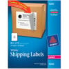 Avery® Shipping Labels with TrueBlock Technology 8-1/2 x 11 White Laser 25/Pack