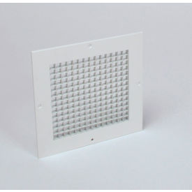 American Louver Eggcrate Return Grille Surface Mount 12"" x 12"" White  PK5