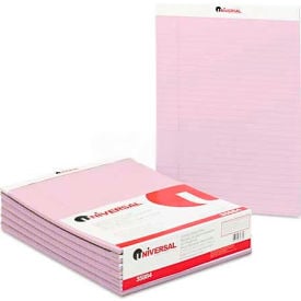 Universal® Colored Perforated Note Pads 8-1/2 x 11 Orchid 50-Sheet Dozen