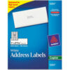 Avery® Self-Adhesive Address Labels for Copiers 1 x 2-13/16 White 3300/Box
