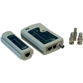 Tripp Lite Network Cable Tester (Cat5e/Cat6/coaxPhone) RJ45(F)/RJ11(F)