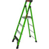 Little Giant® MightyLite™ Step Ladder w/ Ground Cue 6' Type IAA 4 Step 375 lb. Capacity