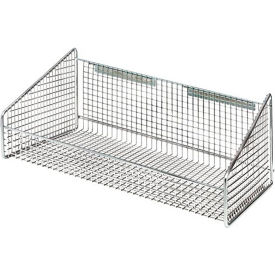 Quantum Partition Wall System 1017HBC 11-7/8""D x 18""W x 7-1/2""H Partition Hanging Basket