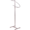 Spiral Costumer Rack - Satin Nickel