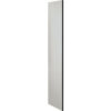Side Panel 33335 - for 21""D Designer Wood Locker without Sloping Hood Gray