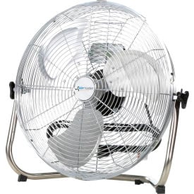 Airmaster 20"" Workstation Fan w/ Low Stand Open Drip Proof Motor 3390 CFM 1/5 HP