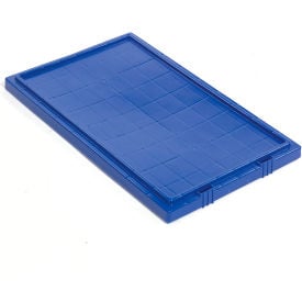 Global Industrial Lid LID181 for Stack and Nest Storage Container SNT180 SNT185 Blue