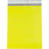 Global Industrial Colored Poly Mailers 12""W x 15-1/2""L 2.5 Mil Yellow 100/Pack