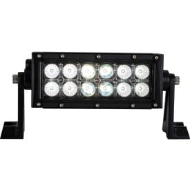Buyers 8.11"" Clear Combination Spot-Flood Light Bar With 12 LED - 1492160