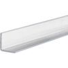 USA Sealing Polycarbonate 90 Degree Angle 72""L x 1/2""W Clear