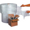 Perforated Air Bubble Roll 16""W x 250'L x 1/2"" Bubble Clear 3/Pack