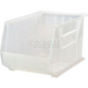 Global Industrial™ Plastic Stack & Hang Bin 11""W x 18""L x 10""H Clear