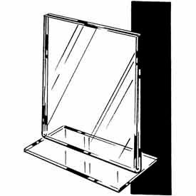 11""W X 8-1/2""H Acrylic Top Load Counter Top - Clear
