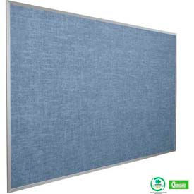 Balt® Vin-Tak Tackboard with Aluminum Trim 48""W x 33-3/4""H Pacific Blue