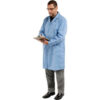 Unisex Microstatic ESD Lab Coat - Blue XL