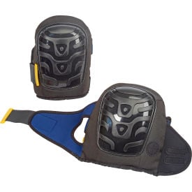 OccuNomix Premium Flat Cap Gel Knee Pads Black