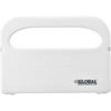 Global Industrial™ Plastic Toilet Seat Cover Dispenser 16""W x 2-1/5""D x 11""H - White
