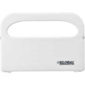 Global Industrial™ Plastic Toilet Seat Cover Dispenser 16""W x 2-1/5""D x 11""H - White