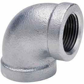 1 In Galvanized Malleable 90 Degree Elbow 150 PSI Lead Free