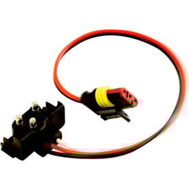 Buyers DOT Light Plug 3-Wire AMP-Style Plug With 3-Pin Right Angle PL-3 Male Plug - 5620354