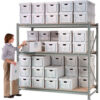 Global Industrial™ Record Storage Rack Starter 96""W x 36""D x 96""H