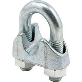 Prime-Line GD 12254 Garage Door Cable Clamps 1/2 Galvanized(Pack of 2)