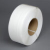 Global Industrial™ Machine Grade Strapping 1/2""W x 9900'L x 0.024"" Thick 8"" x 8"" Core White