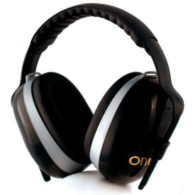 Jackson Safety Lightweight Safety Ear Muffs Noise Reducing & Dielectric 26dB NRR Black