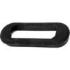 Buyers Black Grommet For 5"" Rectangular Surface Mount Mini Strobe Lights - 8891505
