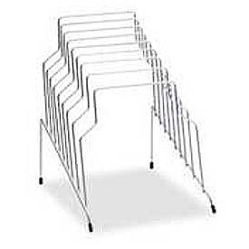 Fellowes®  Wire Step File® 8 Sections Silver