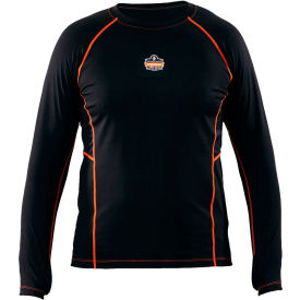 Ergodyne N-Ferno® 6435 Thermal Base Layer Long Sleeve Shirt Black 3XL