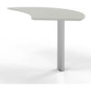 Safco® Medina Right Curved Desk Extension 47""W x 28""D x 29-1/2""H Sea Salt