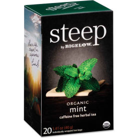 Bigelow® steep Tea Mint 1.41 oz Tea Bag 20/Box